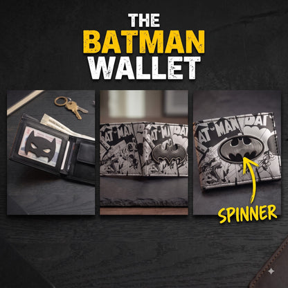 Batman spinner wallet